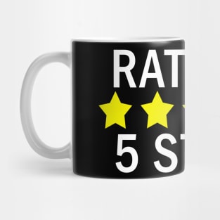 Rate Me 5 Stars Mug